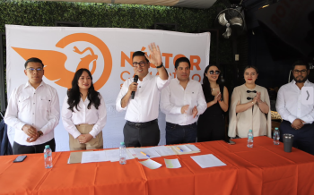 Néstor Camarillo confirma su aspiración a la presidencia municipal de Puebla en 2027